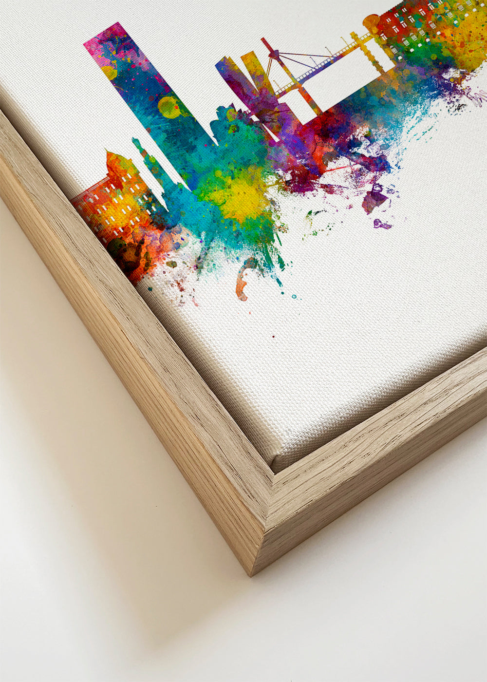 Bilbao Skyline multicolore