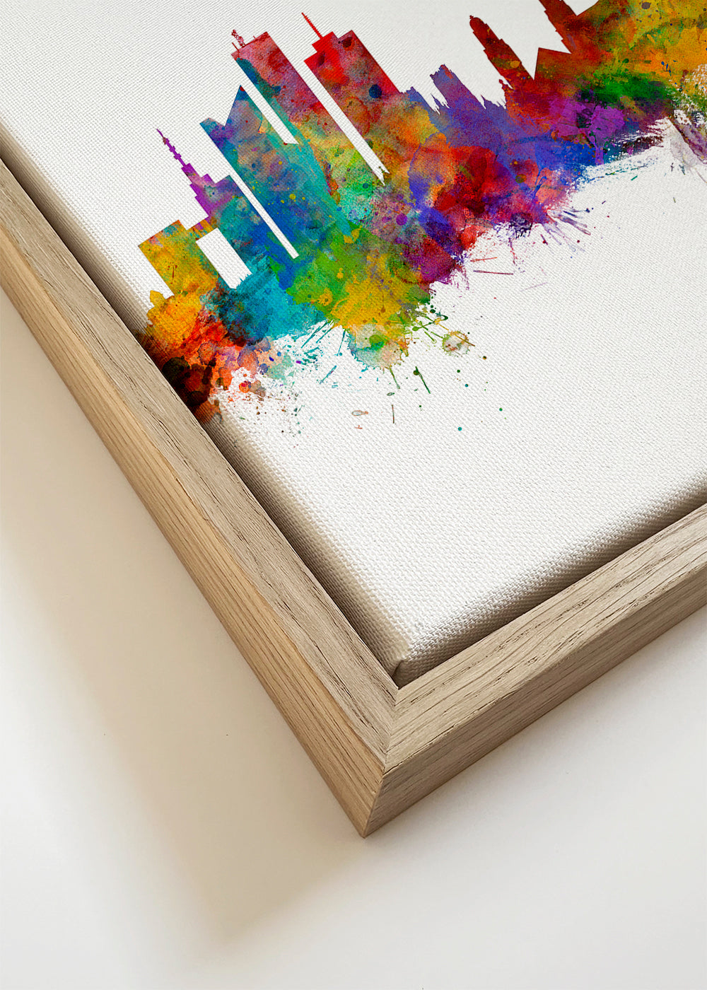 Brussels Skyline multicolore