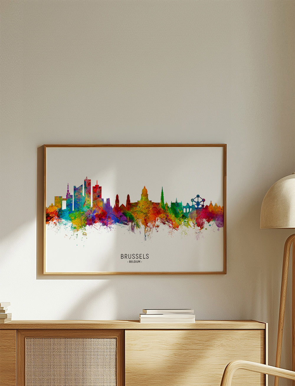 Brussels Skyline multicolore