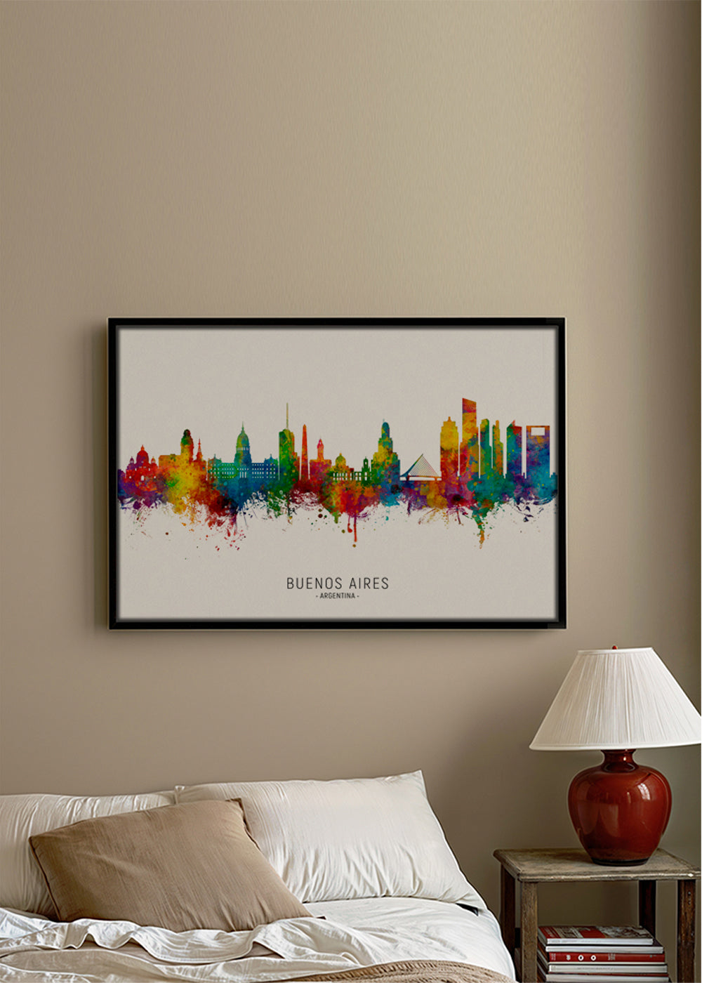 Buenos Aires Skyline multicolore