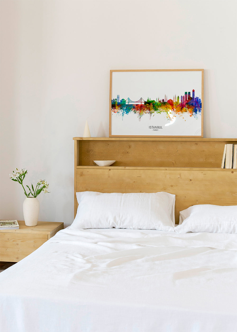 Istanbul Skyline multicolore