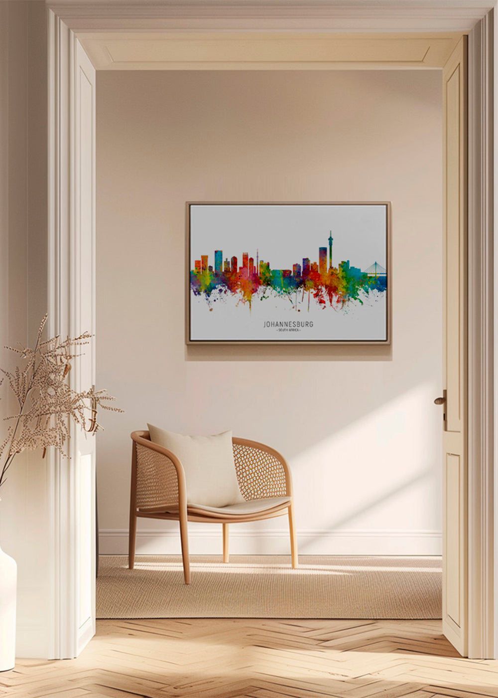 Johannesburg Skyline multicolore