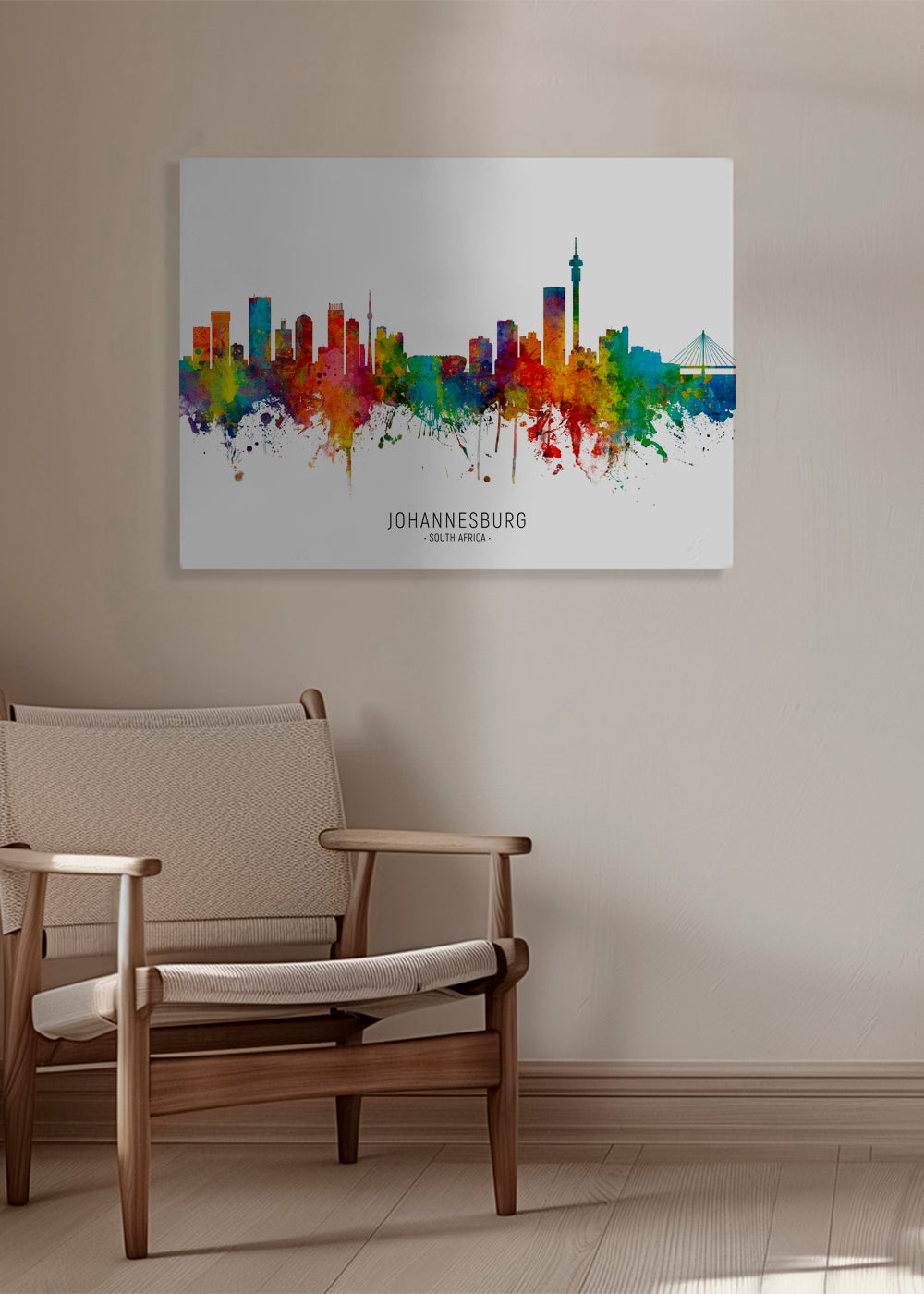 Johannesburg Skyline multicolore