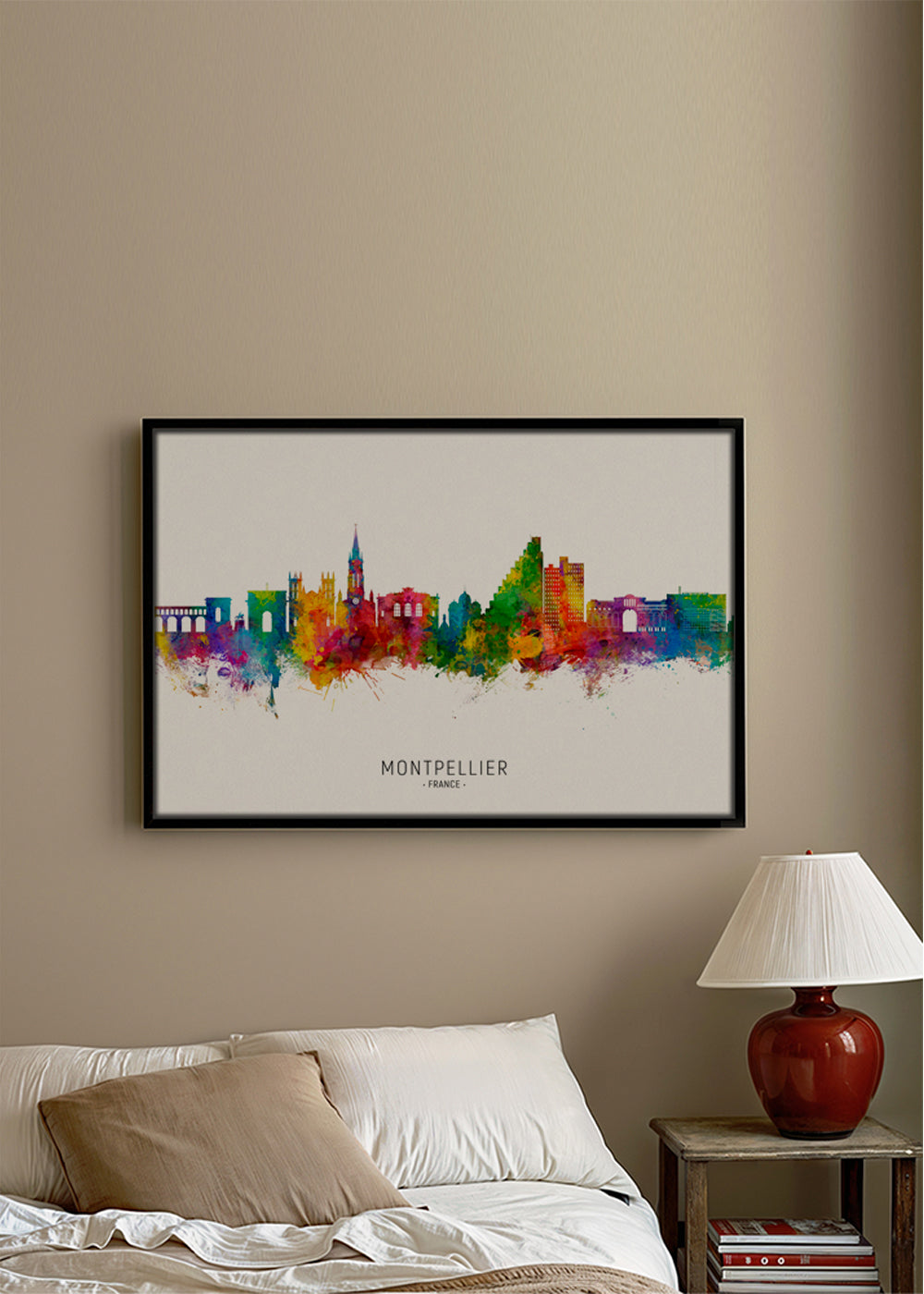 Montpellier Skyline multicolore