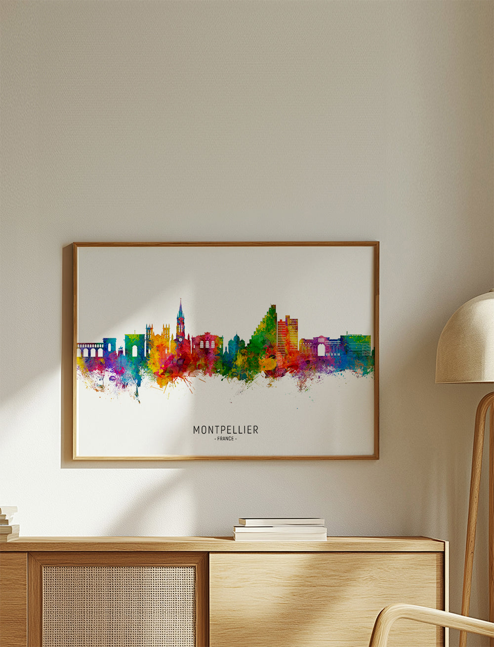 Montpellier Skyline multicolore