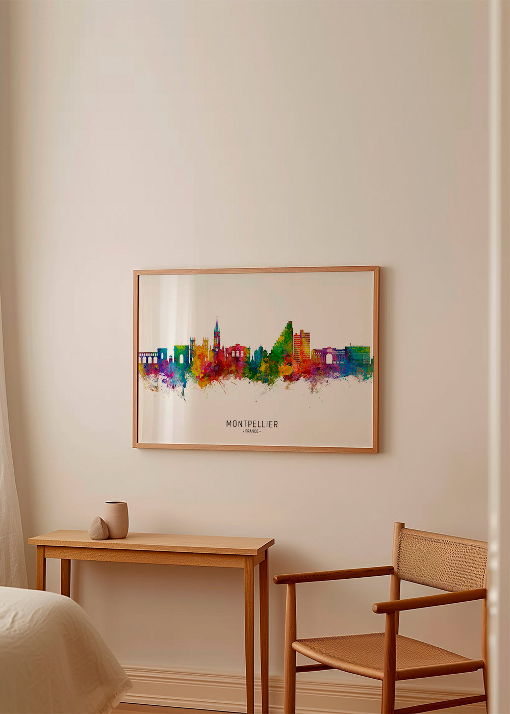 Montpellier Skyline multicolore