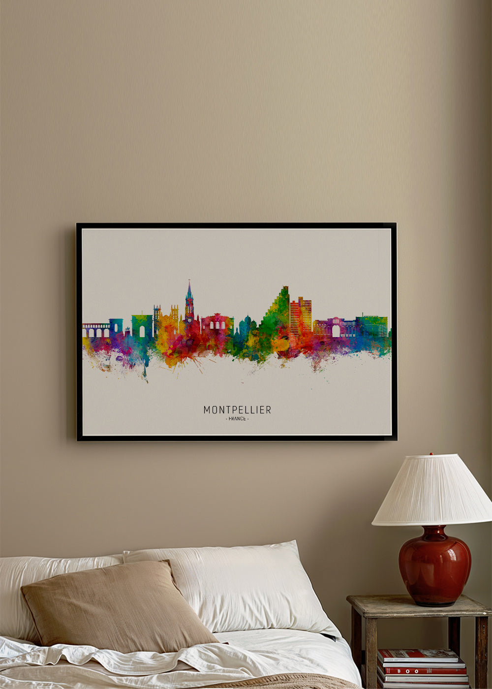 Montpellier Skyline multicolore