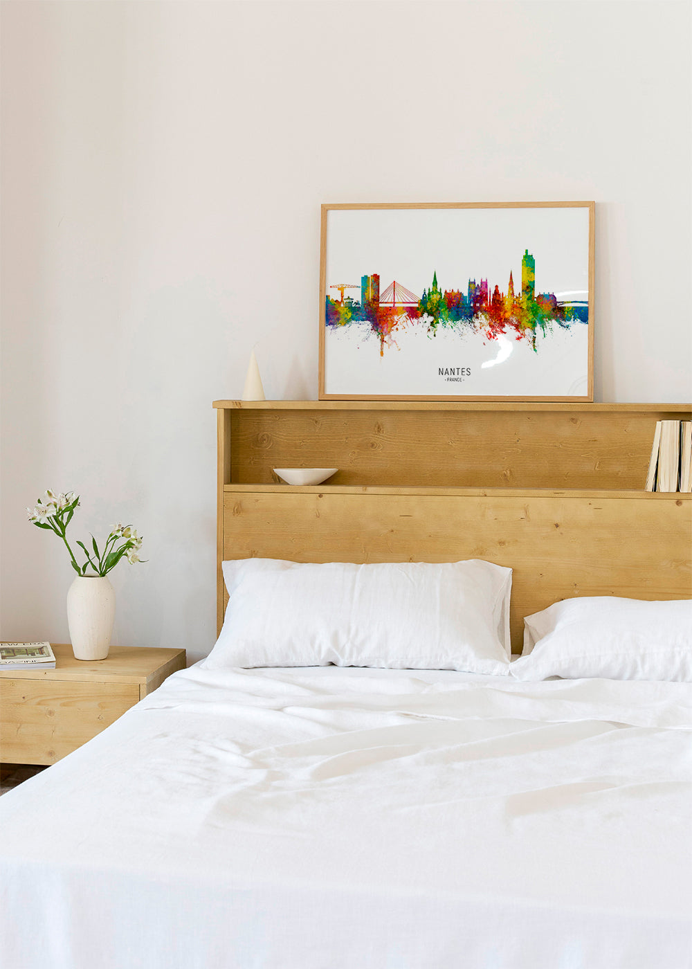 Nantes Skyline multicolore