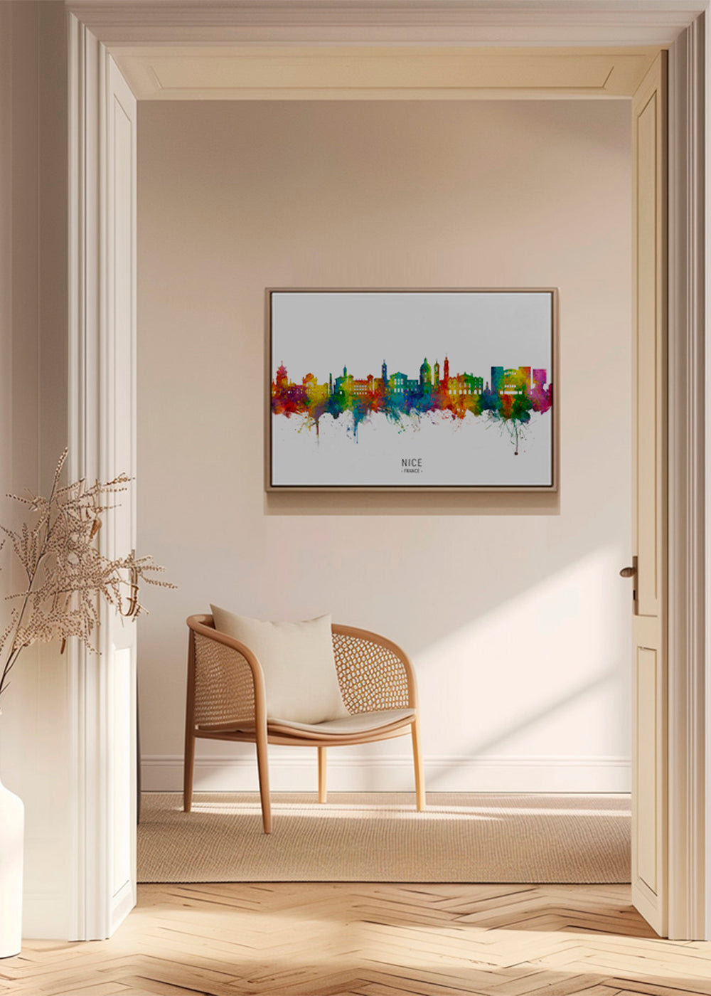 Nice Skyline multicolore