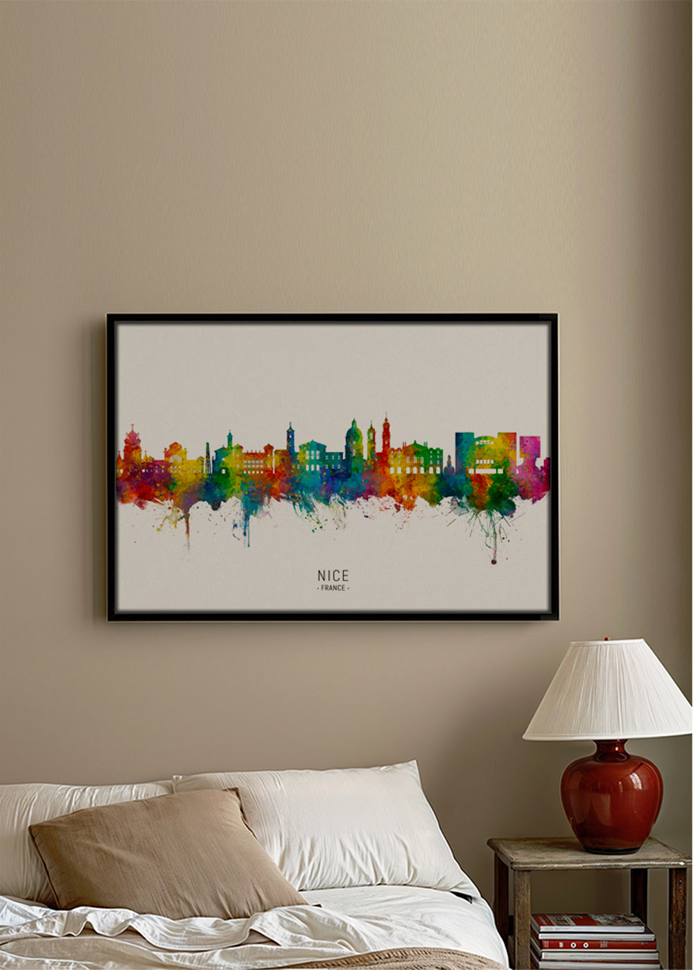 Nice Skyline multicolore