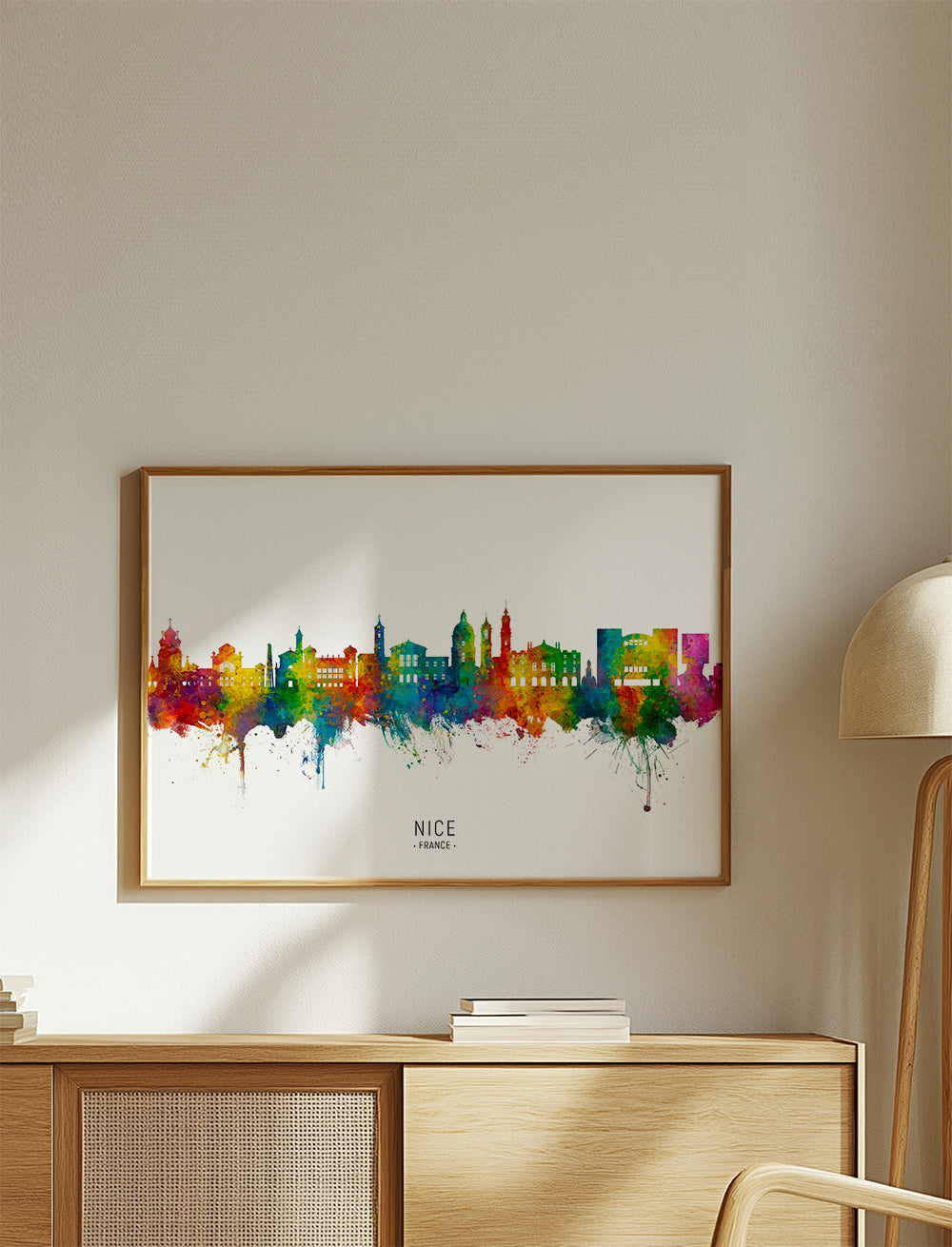 Nice Skyline multicolore