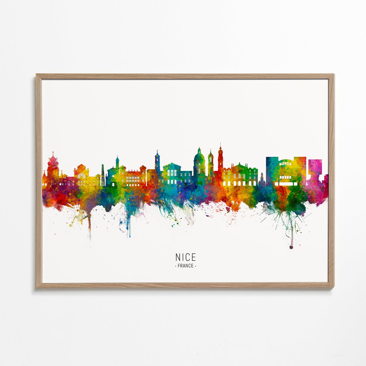 Nice Skyline multicolore