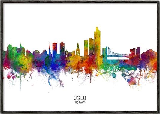 Oslo Skyline multicolore