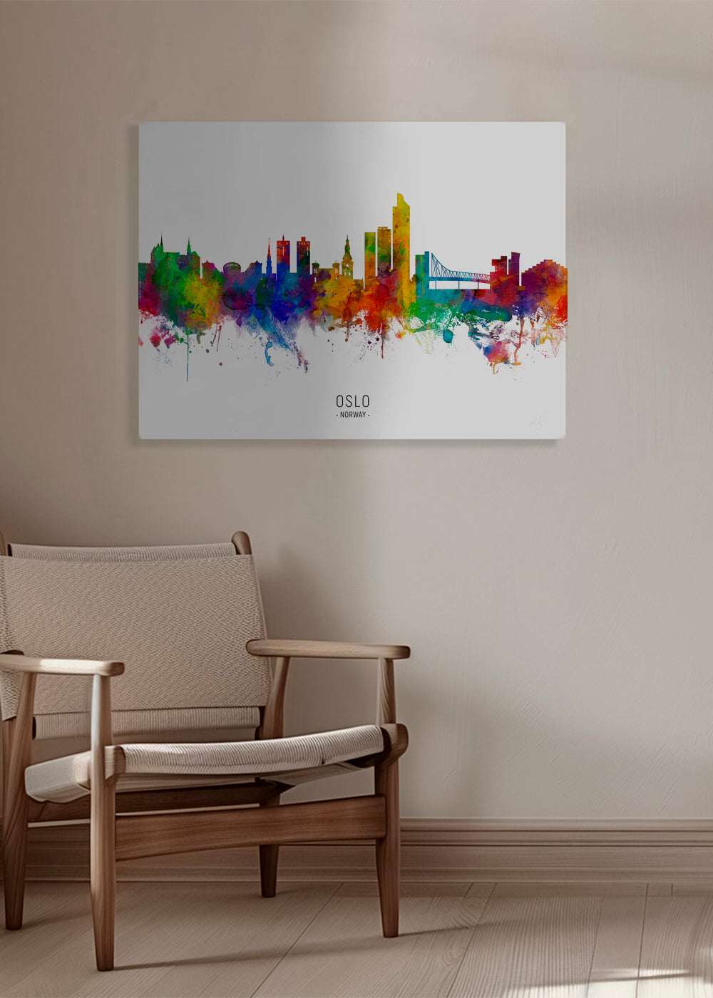 Oslo Skyline multicolore