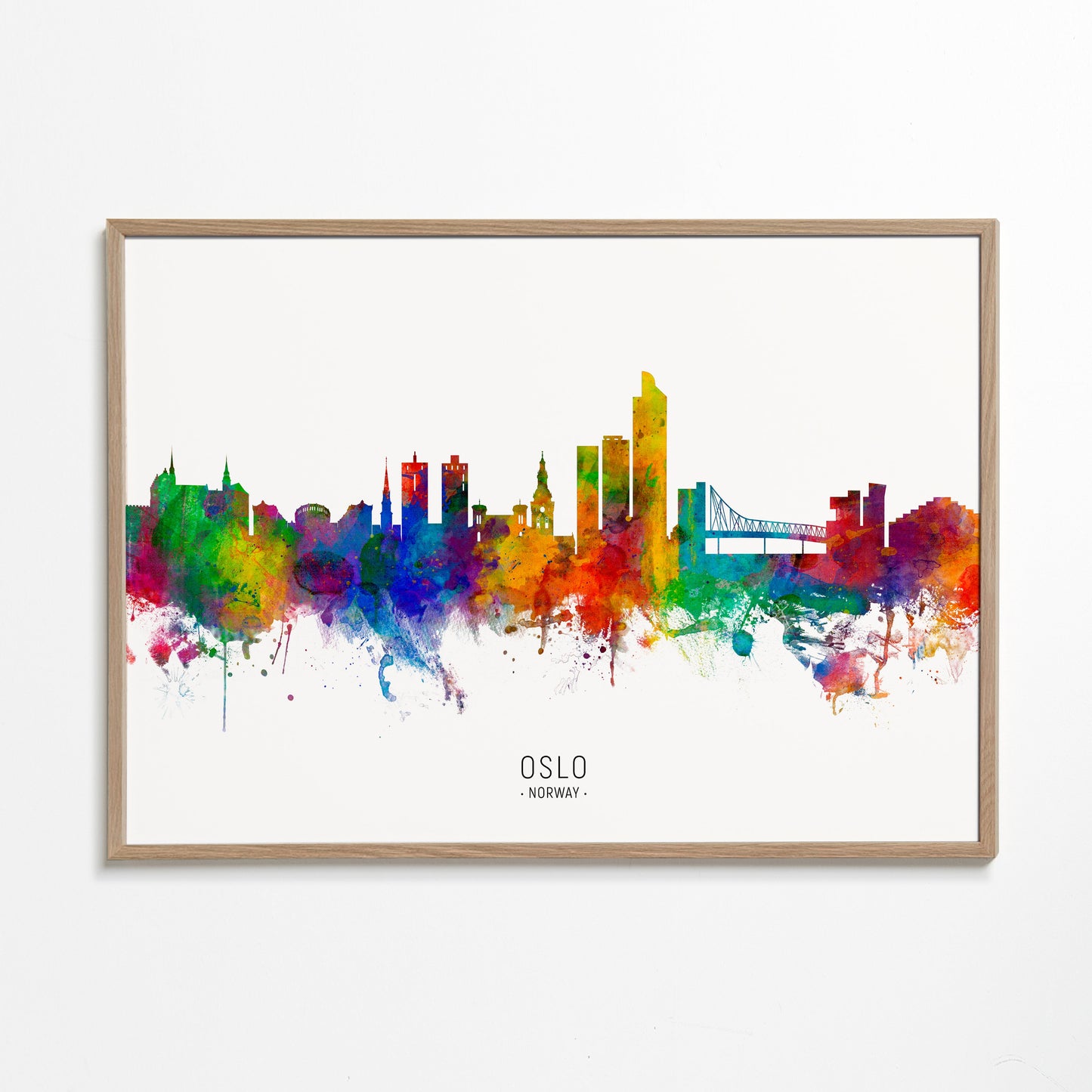 Oslo Skyline multicolore