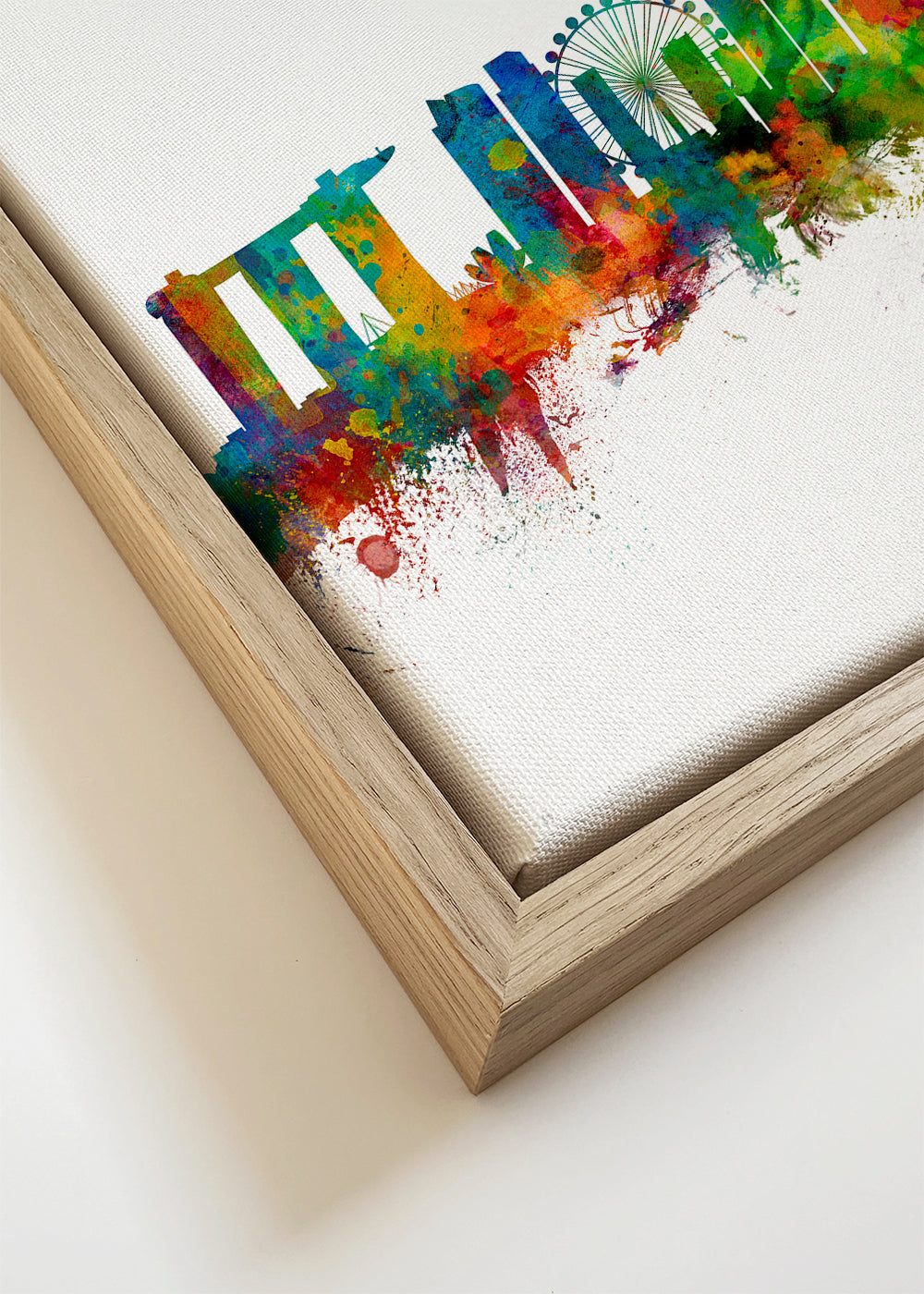 Singapore Skyline multicolore