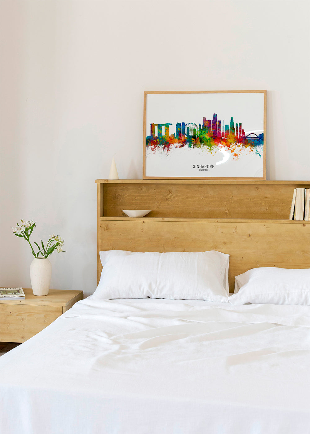 Singapore Skyline multicolore