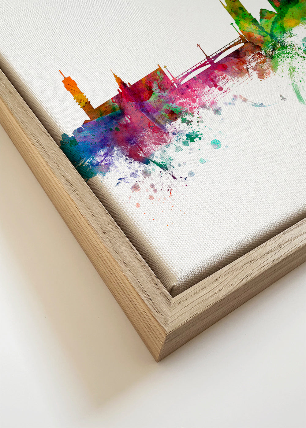 Stockholm Skyline multicolore