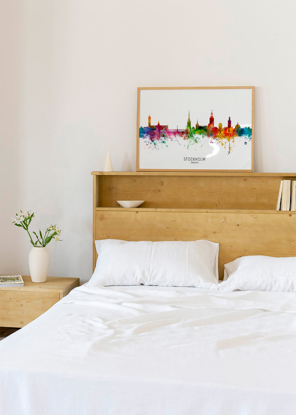 Stockholm Skyline multicolore