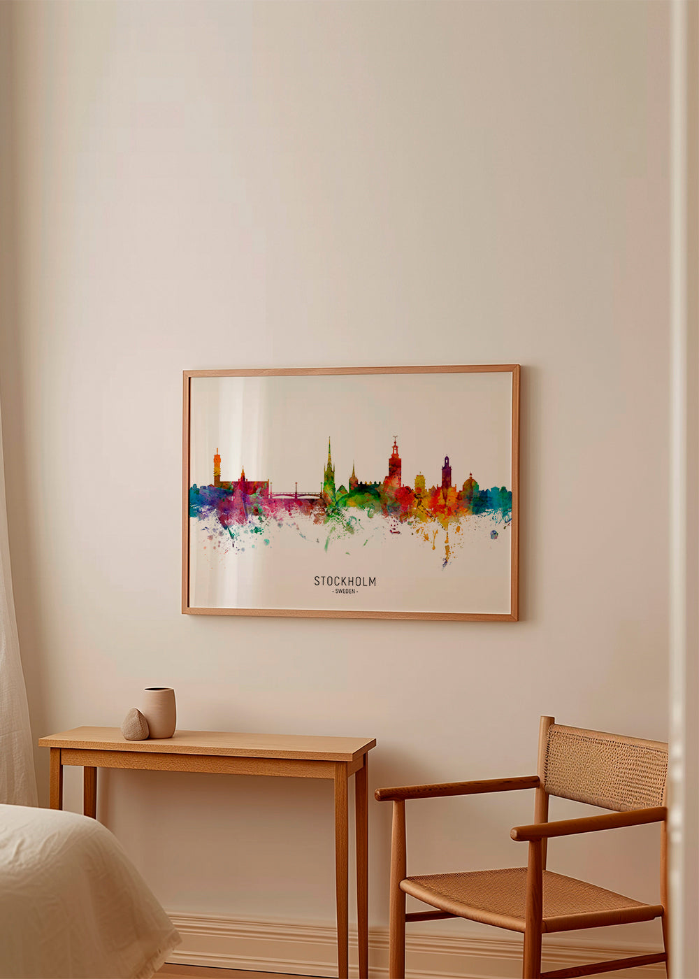 Stockholm Skyline multicolore