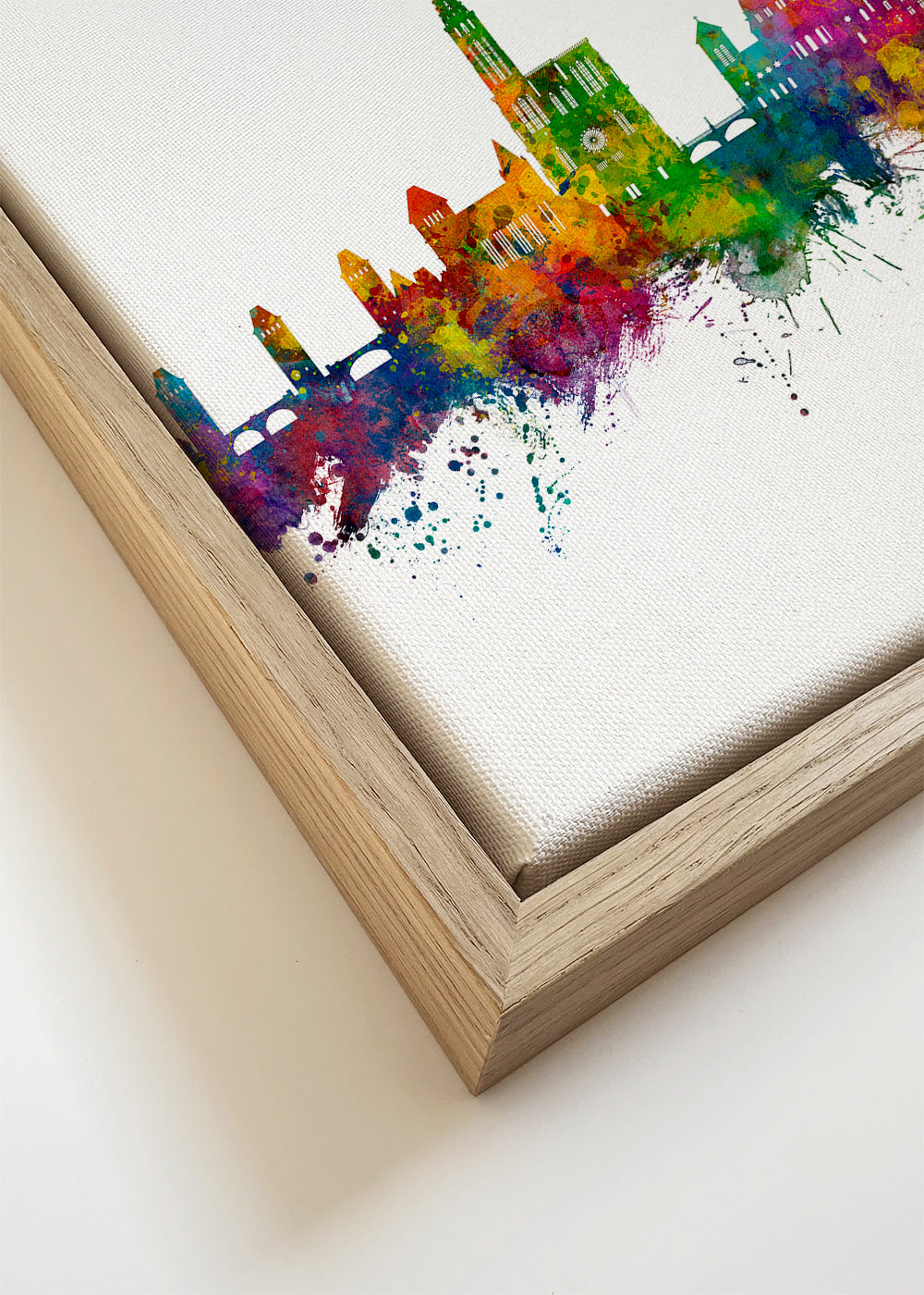 Strasbourg Skyline multicolore