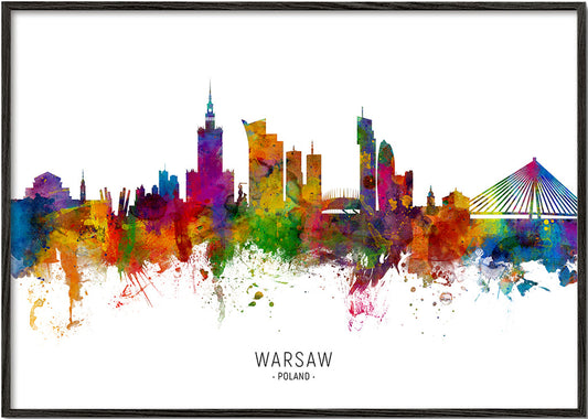 Warsaw Skyline multicolore