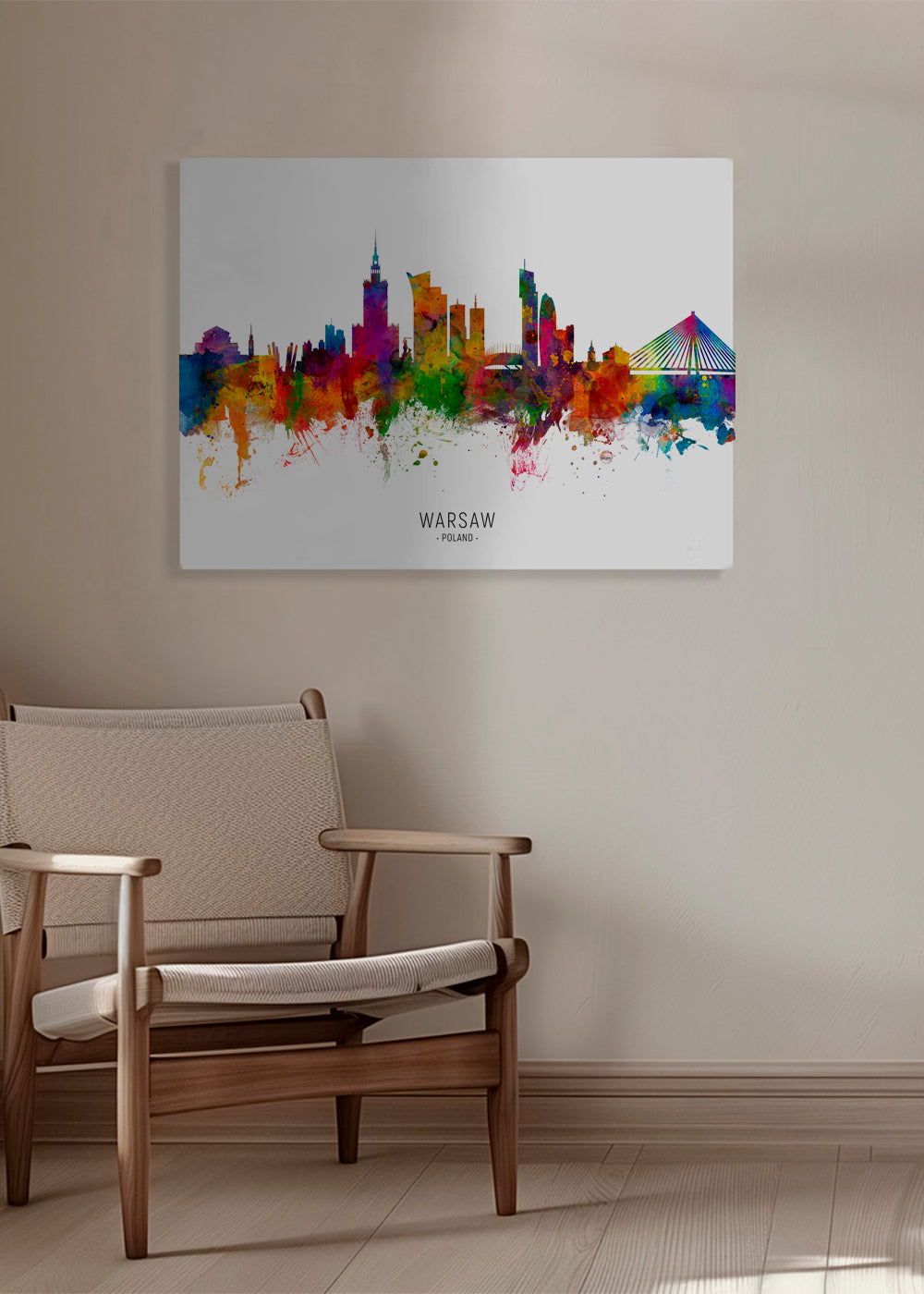 Warsaw Skyline multicolore