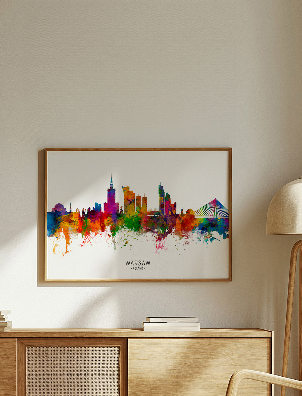 Warsaw Skyline multicolore