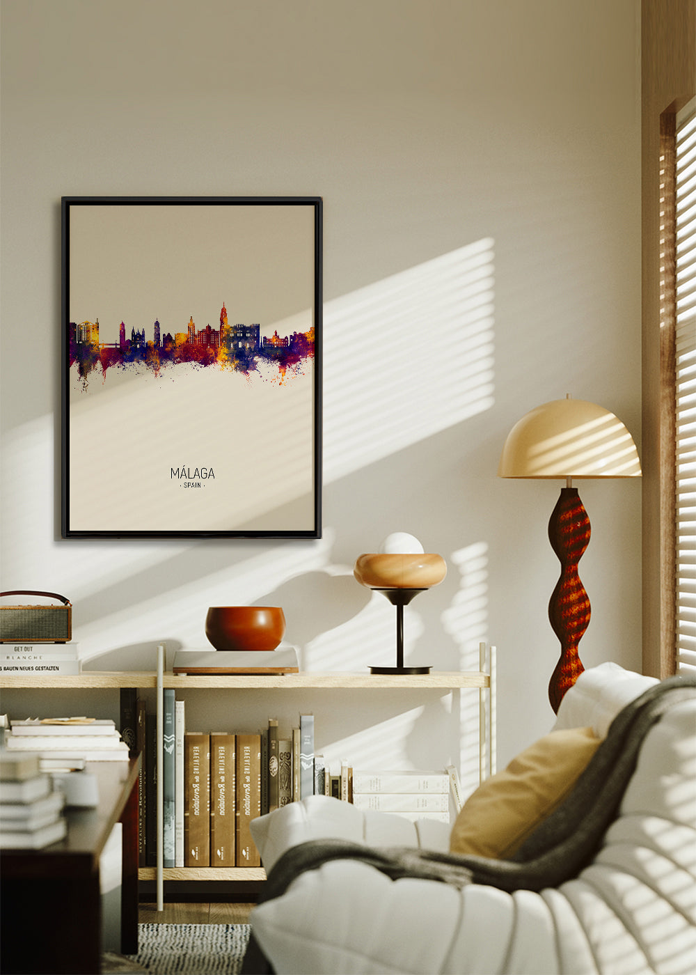 Málaga Skyline beige