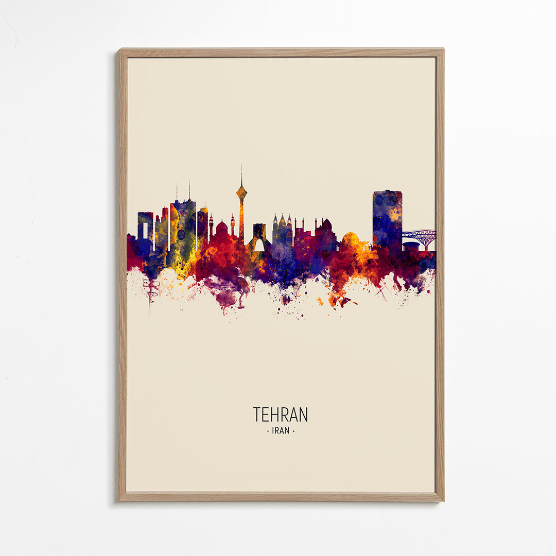 Tehran Skyline beige