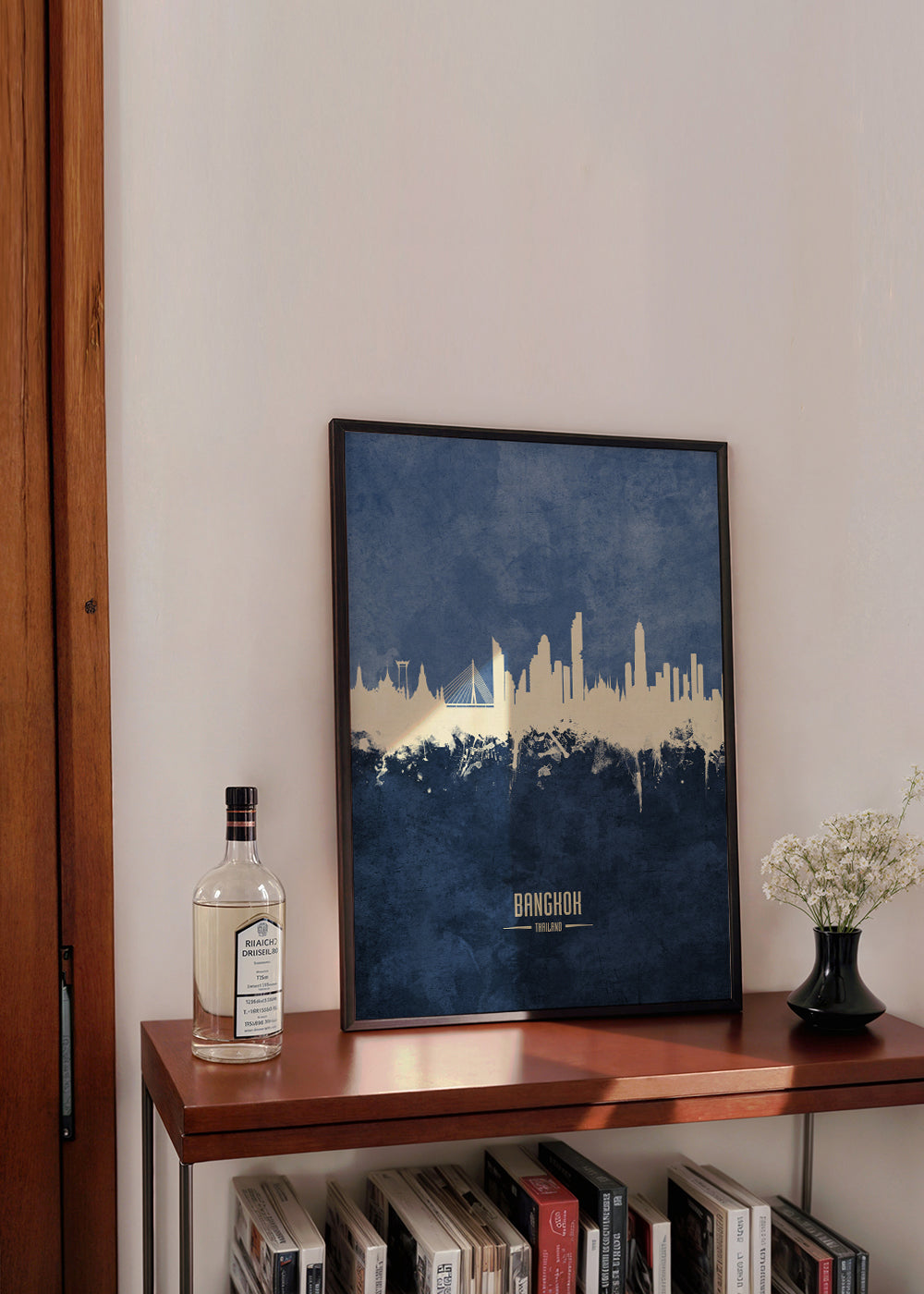 Bangkok Skyline bleu