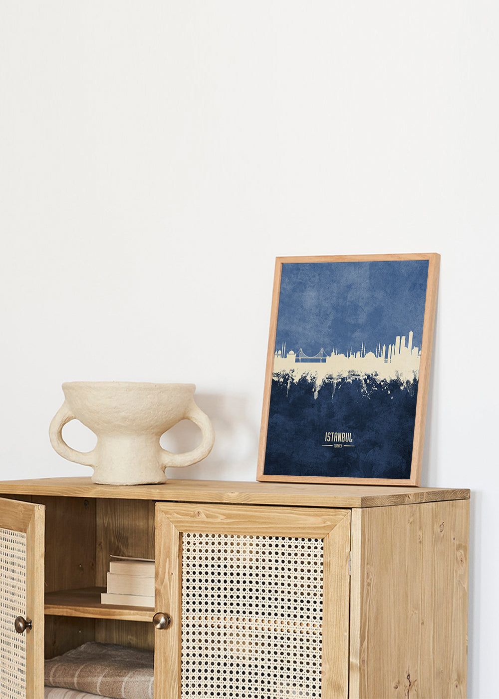 Istanbul Skyline bleu