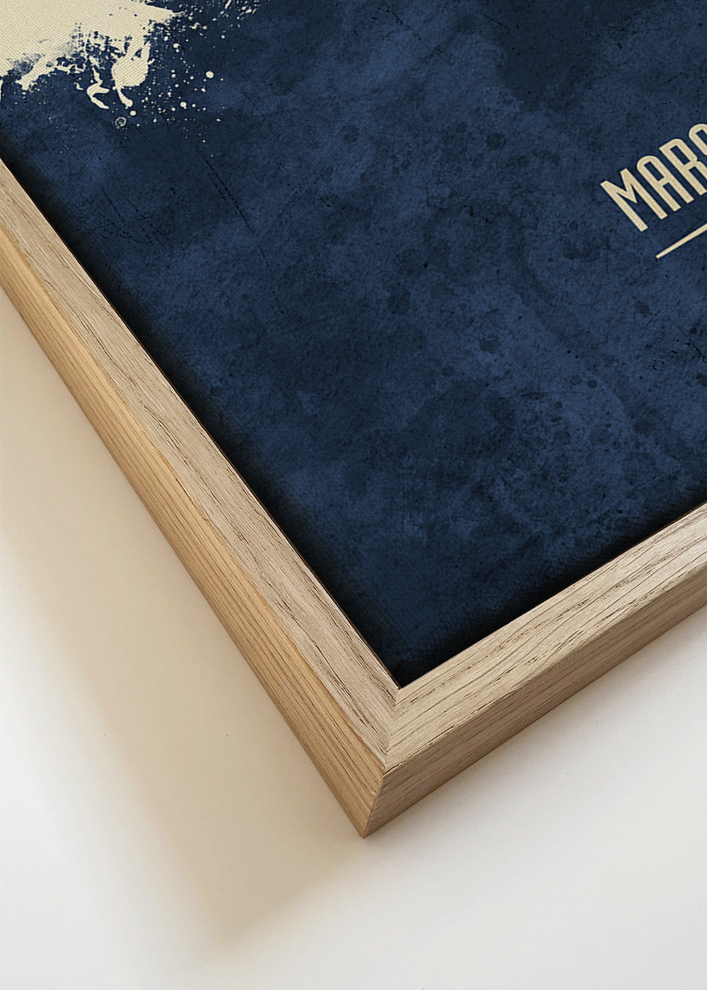 Marseille Skyline bleu