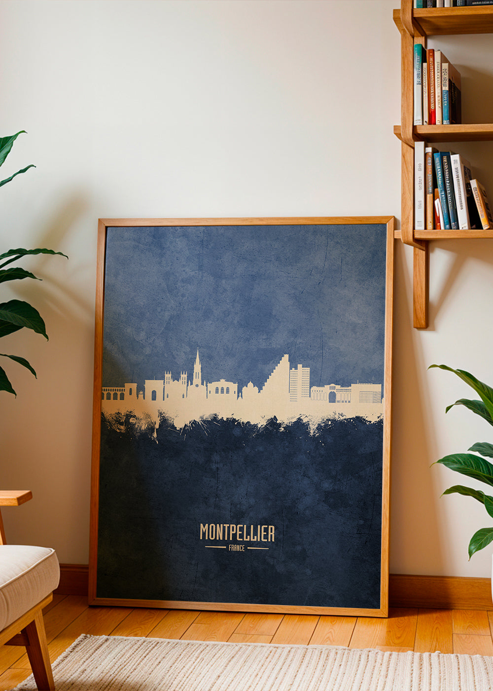 Montpellier Skyline bleu