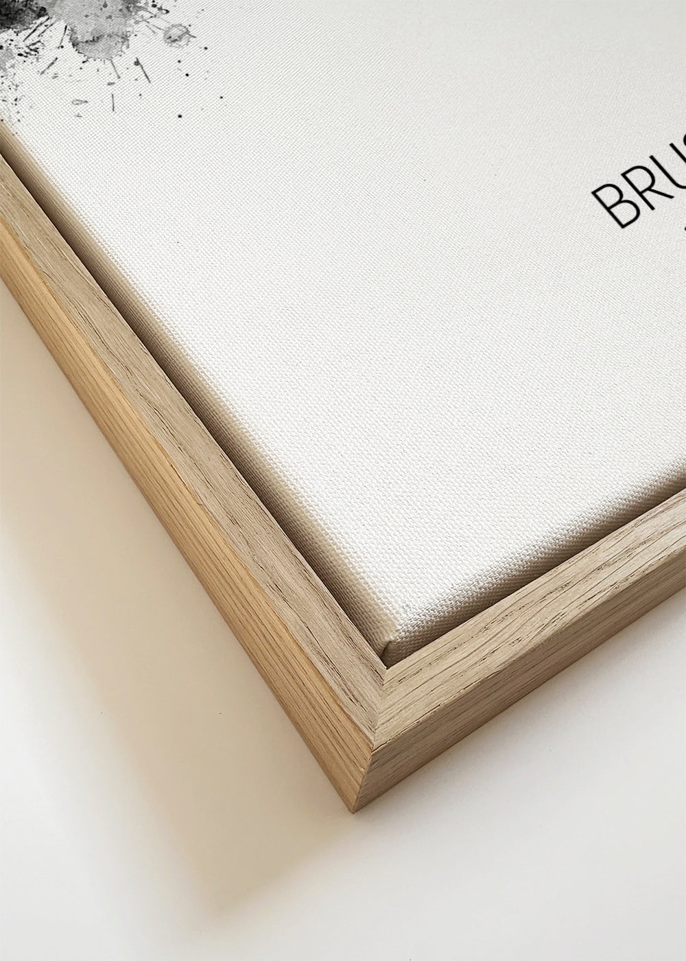 Brussels Skyline noir et blanc