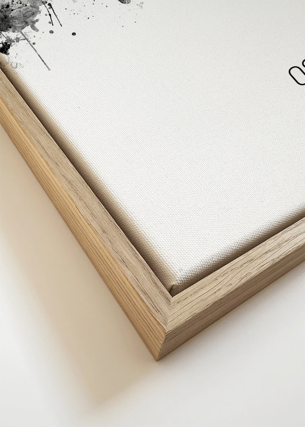 Oslo Skyline noir et blanc