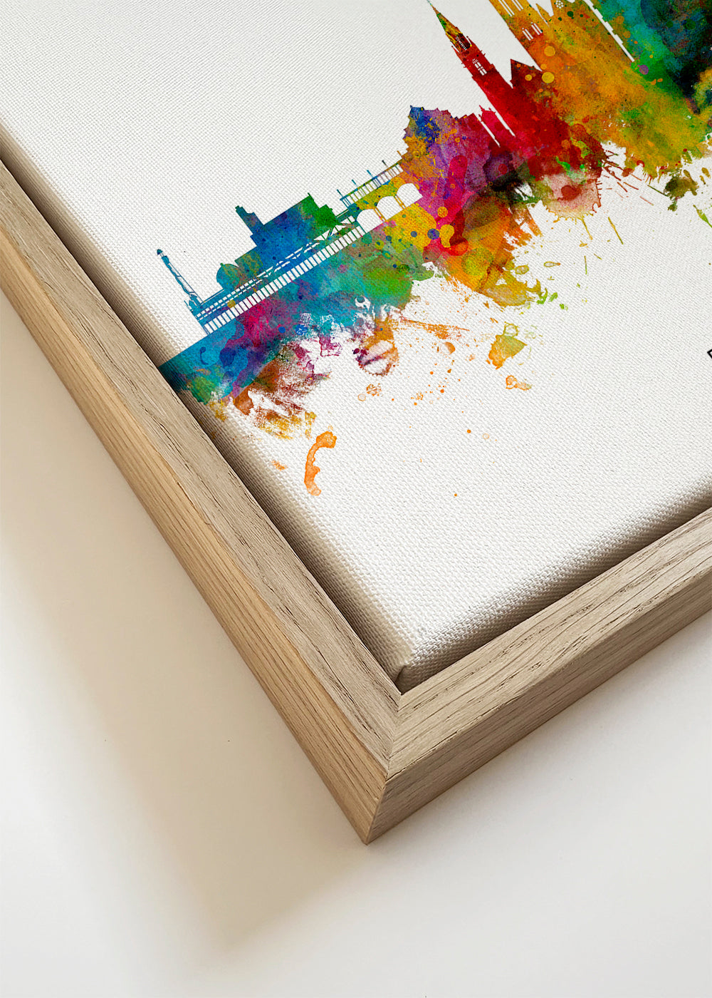 Bournemouth Skyline multicoloré