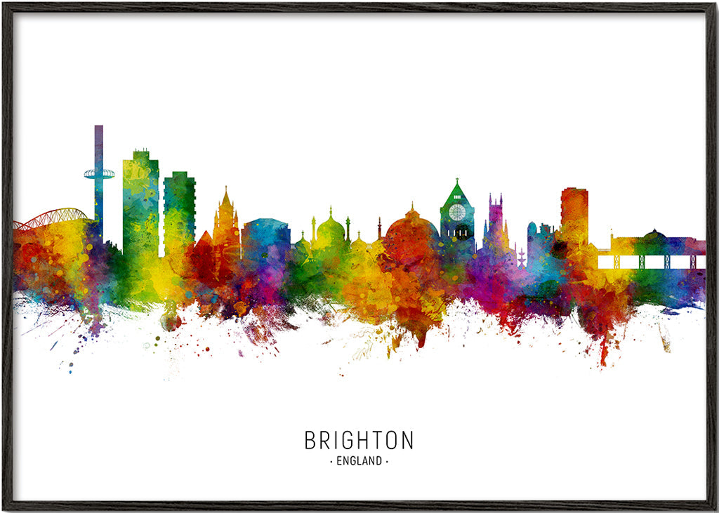 Brighton Skyline multicoloré
