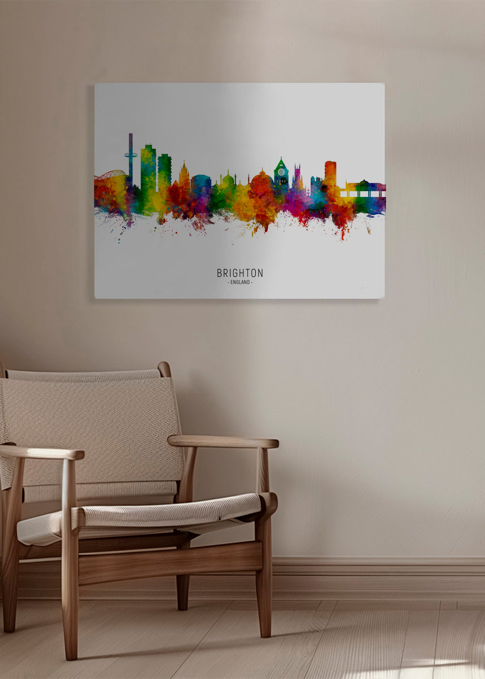 Brighton Skyline multicoloré