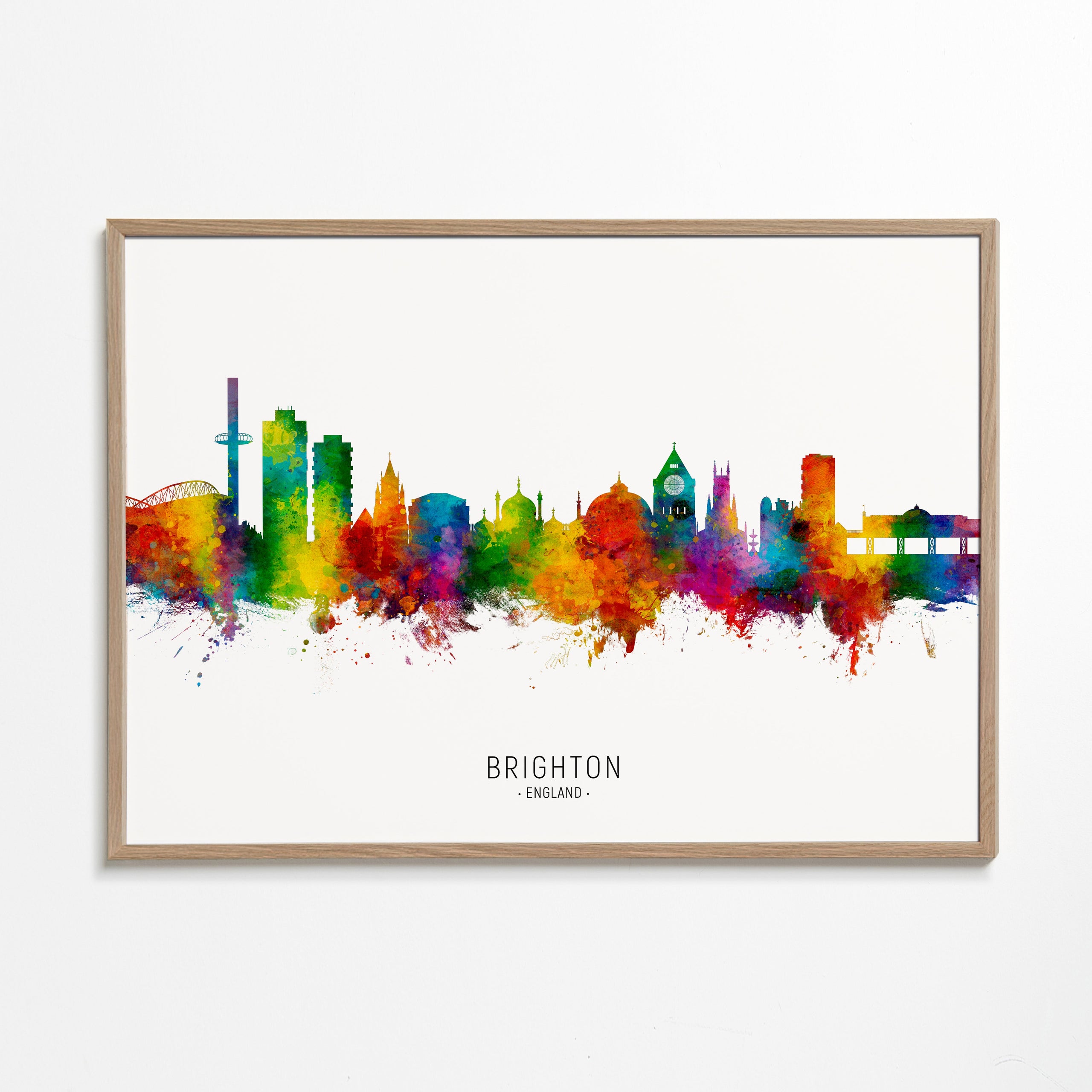 Brighton Skyline multicoloré