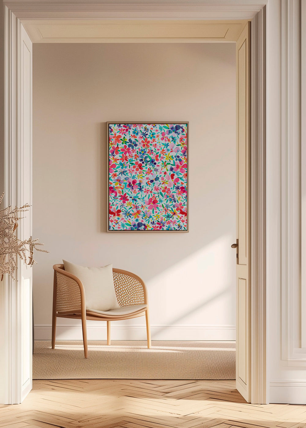 Colorful Flowers and Petals