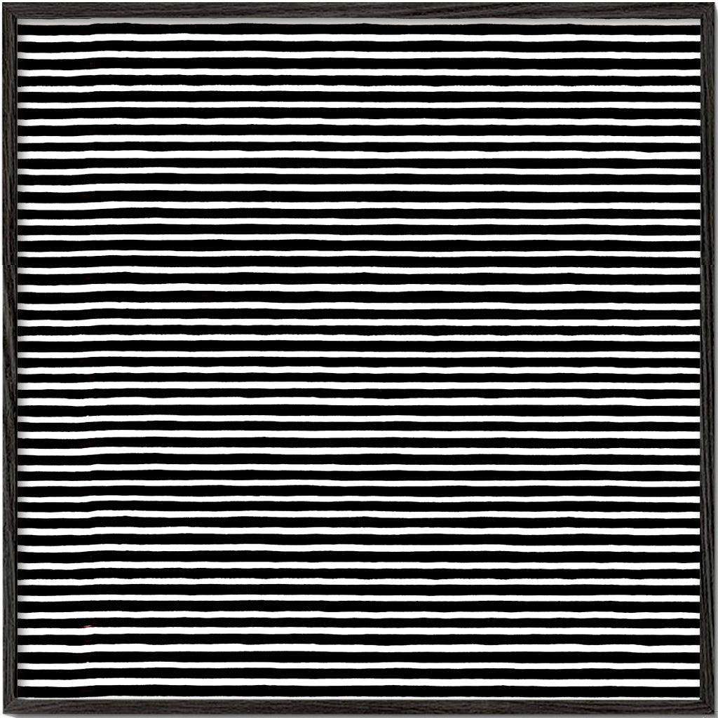 Marker Stripes Black Carré