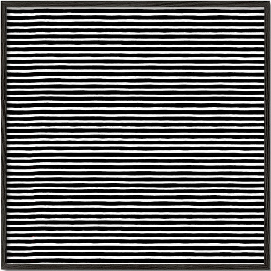 Marker Stripes Black Carré