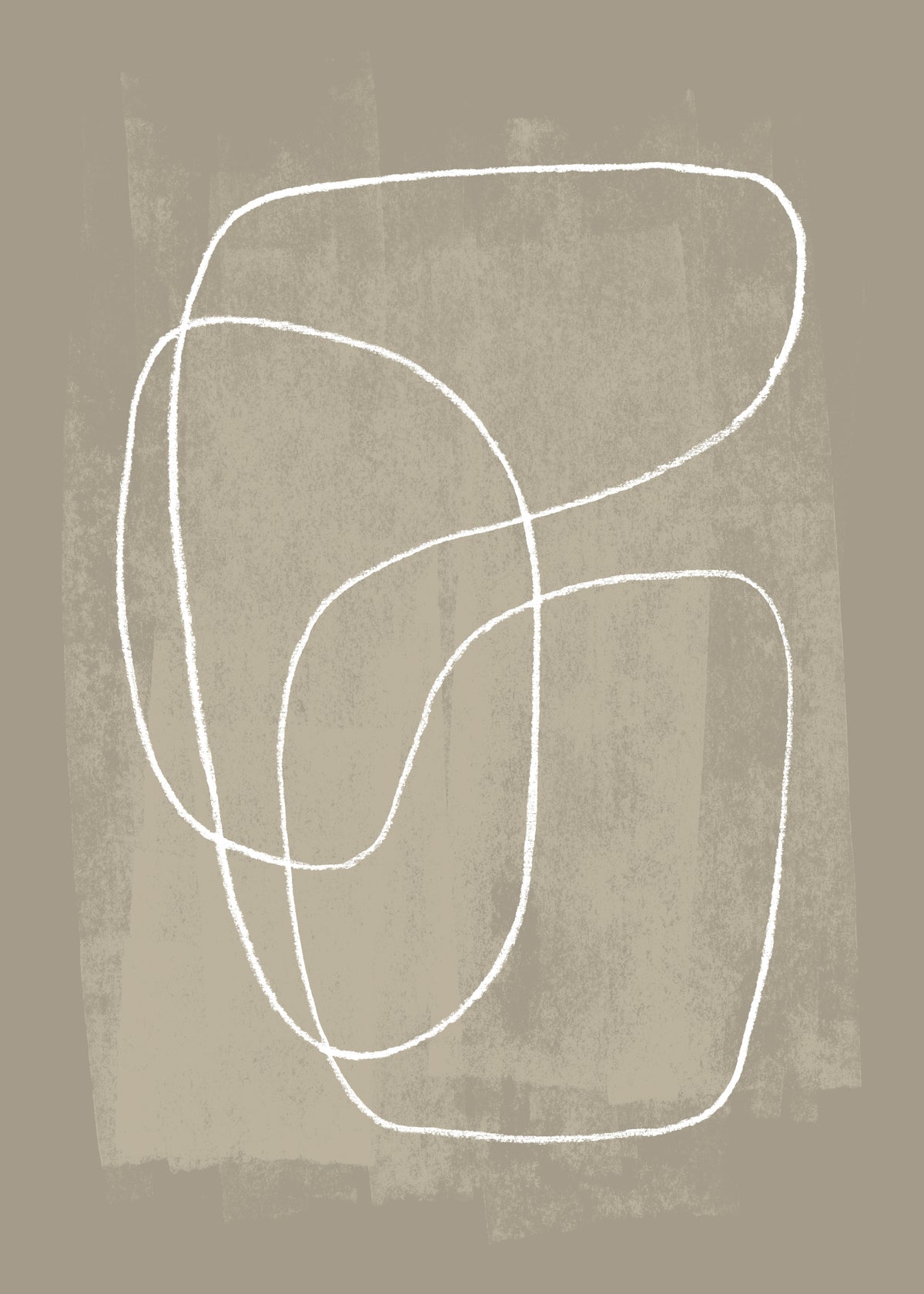 Pencil scribble Nº2 - Unframed art print