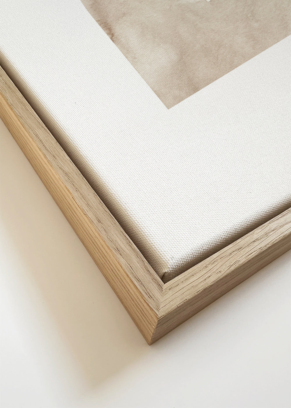 Watercolor shapes Nº1 - beige tones