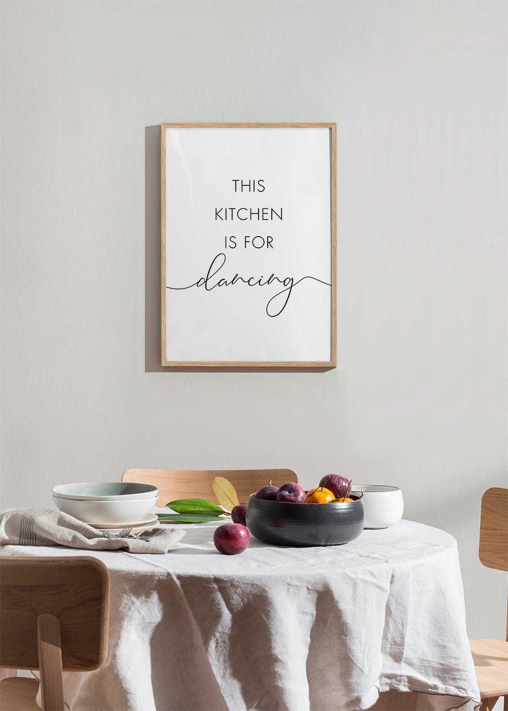 This kitchen is for dancing