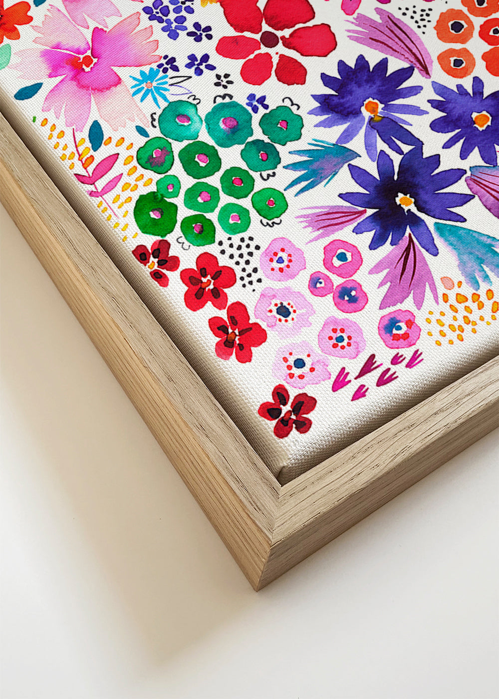 Colorful Little Artful Flowers Multi 2