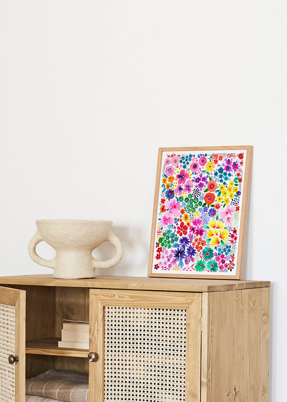 Colorful Little Artful Flowers Multi 2