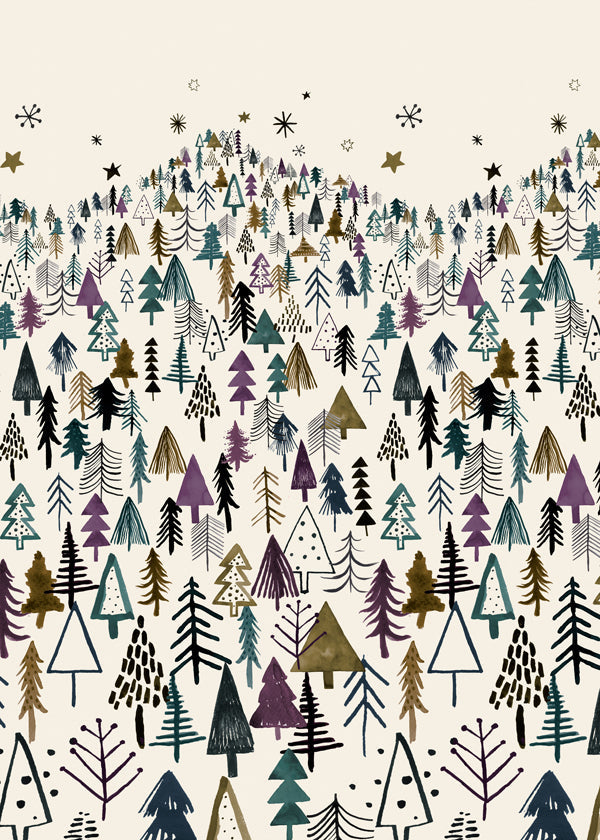 Mountain Forest Trees