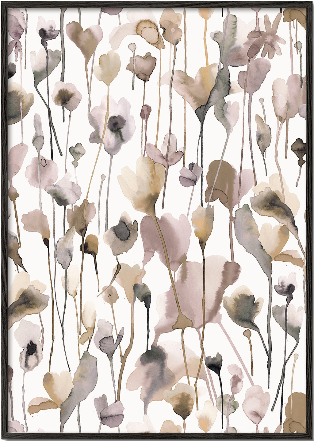 Wild Rustic Flowers Neutral